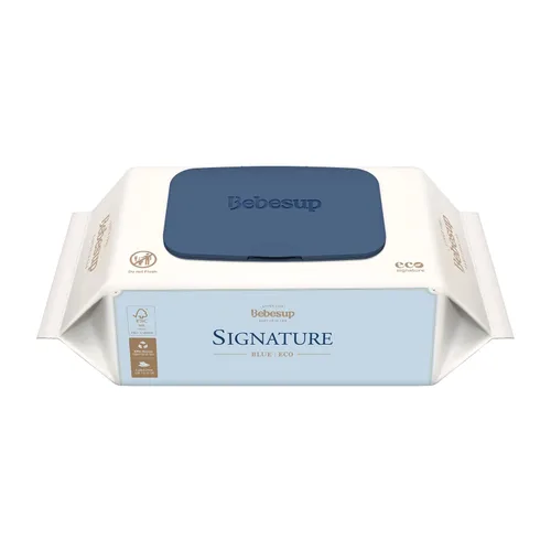 Vista 14 de BEBESUP - Toallitas desechables #1 de Corea- Toallitas orgánicas extra gruesas 100% a base de plantas, hipoalergénicas, biodegradables, 99% a base