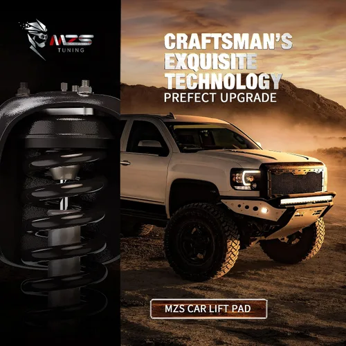 Vista 2 de MZS Kit de nivelación frontal de 1/2 pulgada Espaciadores de puntal de elevación compatibles con Tahoe Silverado Sierra Suburban Yukon