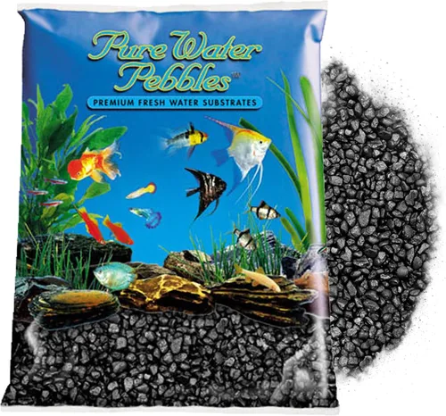 Vista 13 de Pure Water Pebbles Blakberry Glo - Grava de acuario – 5 libras – No tóxico, no destiñe, sustrato vibrante para acuarios, terrarios, estanques