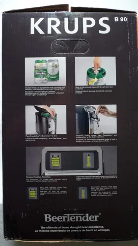 Vista 3 de Despachador de cerveza de Heineken y Krups B90 sistema de chopera casera BeerTender