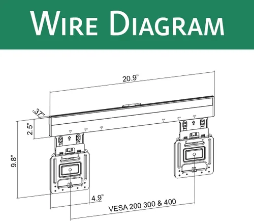Vista 6 de ynVISION.Design Soporte de pared para TV ultra delgado con espacio micro Compatible con televisores Samsung Frame (2021-2026) para una fácil