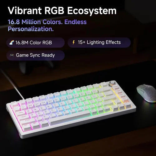 Vista 5 de DIERYA Teclado mecánico para juegos DK81E 75%