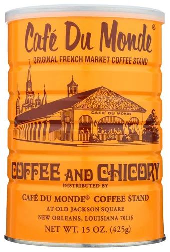 Vista 10 de Cafe Du Monde - Café y achicoria, 15 onzas, molido