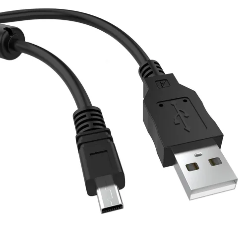 Vista 6 de Cable USB de repuesto UC-E6 UC-E23 UC-E17 compatible con cámara digital Nikon SLR DSLR D3200 D3300 D750 D5300 D7200 Coolpix L340 L32 A10 P520 P510
