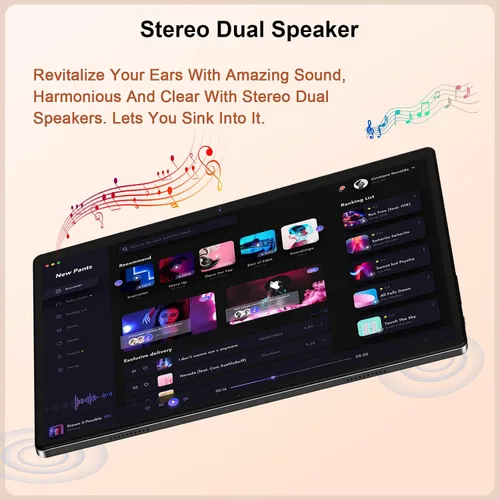 Vista 5 de Tablet de 10 pulgadas, 22 GB de RAM+128 GB ROM+1 TB Expand, Android 14 Tablet con teclado y mouse, batería de 8000 mAh, pantalla IPS de 1280 x 800