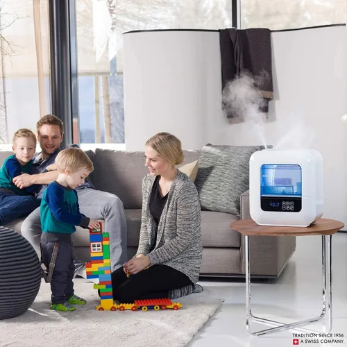 Vista 3 de Humidificador de gran capacidad niebla pesada hogar silencio mujer embarazada bebé dormitorio oficina