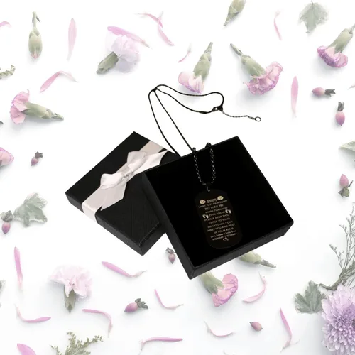 Vista 3 de Regalos para papá - Regalos para papá por primera vez, collar regalos para papá nuevo, regalos para hombres, regalos para el padre futuro, anuncios