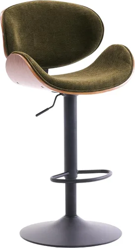 Vista 19 de Kidol & Shellder Taburetes de bar individuales grandes con respaldo de 21 pulgadas, sillas de bar modernas giratorias de altura ajustable, taburetes