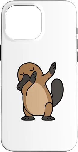 Vista 19 de iPhone 16 Dabbing Platypus Dab Dance Pose Animal Case