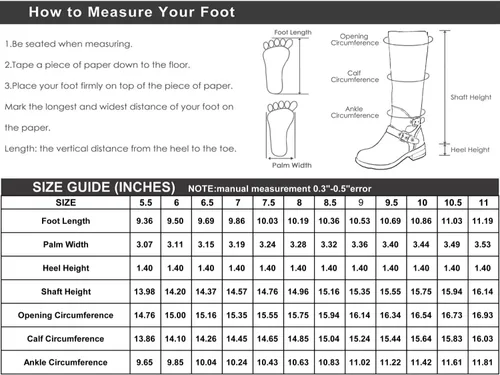 Vista 7 de GLOBALWIN Botas acolchadas hasta la rodilla para mujer, botas con tiras para mujer