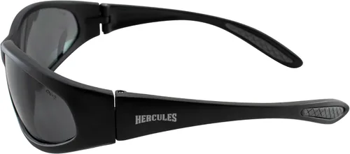 Vista 3 de Global Vision Hercules - Gafas de sol de seguridad, montura negra, lentes ahumadas