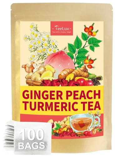 Vista 74 de TeeLux - Bolsas de té de cebada, sabor a nuez y tostado, sin cafeína, 0.07 oz x 50 bolsas Té de grano de cebada asada con aroma a nuez, sin