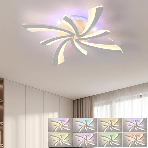 Vista 15 de Ceiling Lighting Fixtures, Multi Color Led Ceiling Light, Rgb Ceiling Light Led ceiling light, Indoor dimmable light, Can control color lights