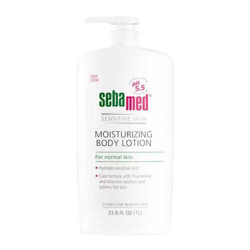 Vista 10 de SEBAMED Loción corporal hidratante pH 5.5 para pieles sensibles Recomendado por dermatólogos Hidratante sin parabenos 33.8 onzas líquidas (1 litro)