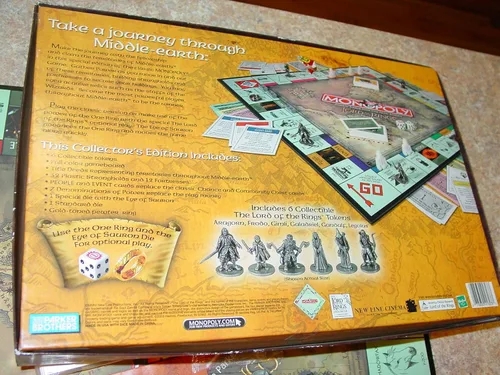 Vista 4 de Monopoly El Señor de los anillos, edición trilogía