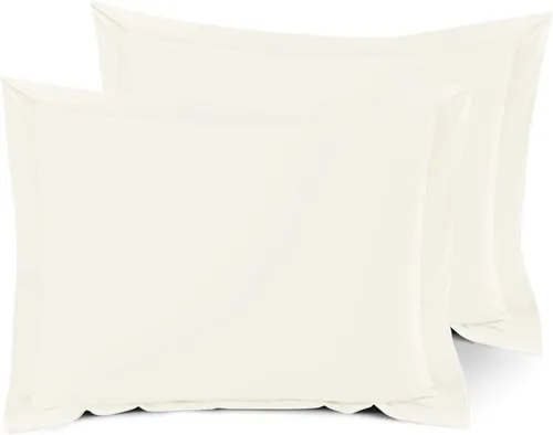 Vista 42 de Nestl Juego de 2 fundas tipo sham de almohada suaves - Fundas de almohada de microfibra de doble cepillado - Fundas de almohada de cama premium