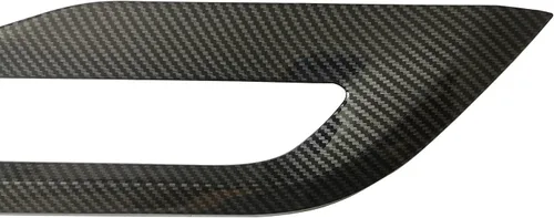 Vista 7 de Compatible con Jeep Grand Cherokee 2014-2021 Kit de Bisel de Moldura de Luz Trasera Cubierta con Aspecto de Fibra de Carbono