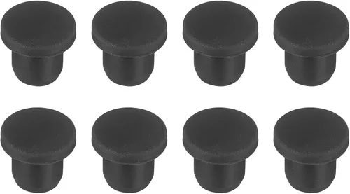 Vista 176 de MECCANIXITY - Tapones de silicona en forma de T (26mm, 1 pulgada de diámetro), color negro