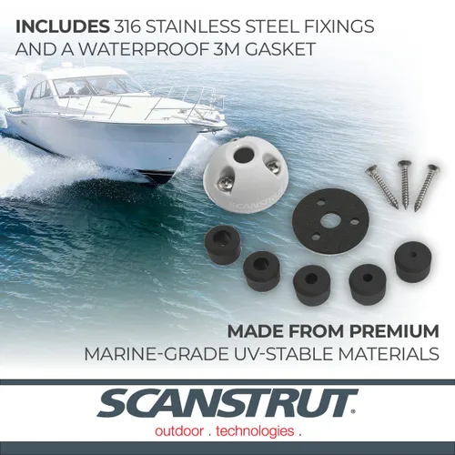 Vista 6 de Scanstrut DS6-P Micro Cable Seal para cables de 0.079-0.236 in - Plástico, 1 unidad (paquete de 1)