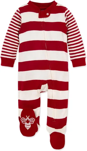 Vista 53 de Burt's Bees Baby - Pijamas para bebés y niñas, con cremallera frontal, con pies cerrados antideslizante, 100 % algodón orgánico Guitarra acústica.
