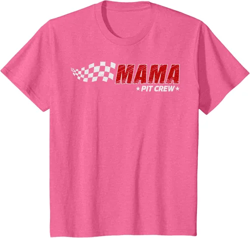 Vista 58 de Mama Pit Crew Race Car Birthday Family Matching Pit Crew Camiseta