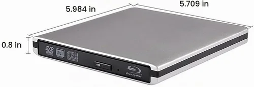 Vista 5 de USB C tipo C USB 3.0 externo 3D HD Blue ray Player para MacBook pro USB C Blue ray Reader Combo DVD Burner Drive para MacBook Pro MacBook Air iMac