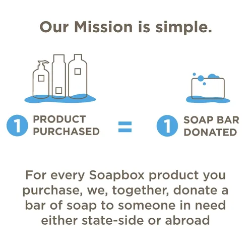 Vista 8 de Soapbox Barra acondicionadora de carbón activado, desintoxica el cabello y el cuero cabelludo, bajo plástico e ingredientes limpios libres