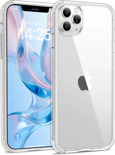 Vista 31 de USLAI Funda para iPhone 11, antiamarilleo, transparente