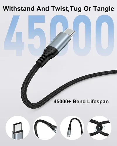 Vista 3 de AILKIN Adaptador USB C a USB 3.0, adaptador OTG para Android, USB C macho a USB hembra OTG cable para iPhone 17/17e/17Pro/Air/16 Pro/16e/16/15 Pro