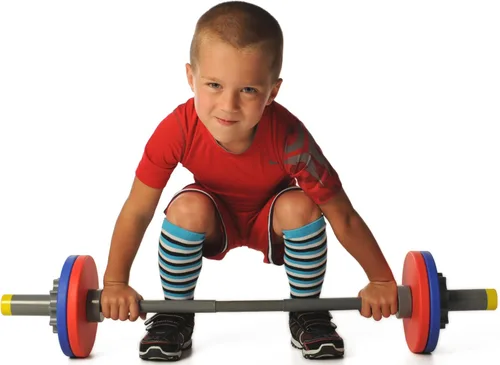 Vista 8 de WOD Toys® Juego Completo de Juguetes de Fitness para Niños - Juguetes de Fitness Seguros y Duraderos Inspirados en Crossfit® para Niños