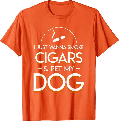 Vista 53 de Solo quiero fumar cigarros y mascotas a los amantes de los perros de mi perro, Negro, S