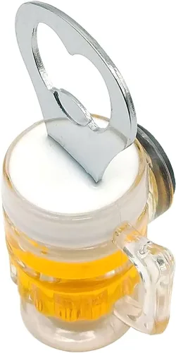 Vista 5 de Abrebotellas creativo práctico acero inoxidable abridor de vino accesorios de cocina (abridor de botellas de cerveza C)