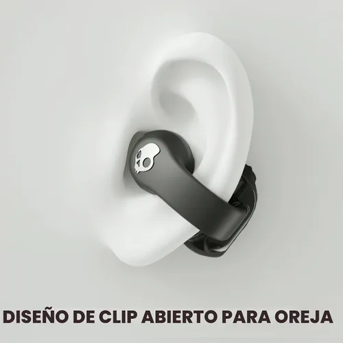 Vista 2 de Skullcandy Push 720 Open Wireless Open-Ear Bluetooth Earbuds - True Black