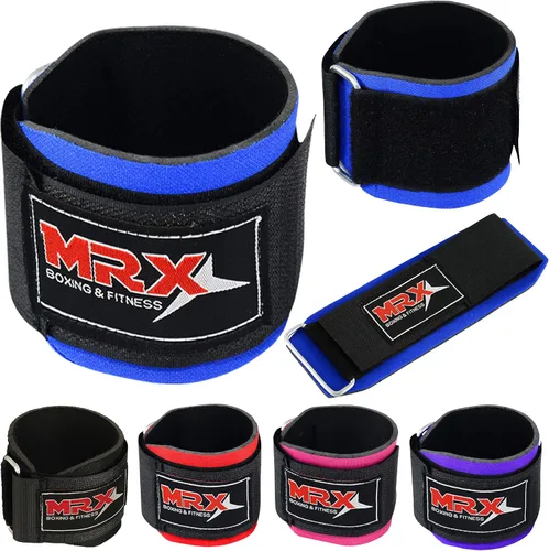Vista 7 de MRX BOXING & FITNESS Muñequera para levantamiento de pesas, correa para gimnasio, fuerza, culturismo, entrenamiento, entrenamiento para hombres