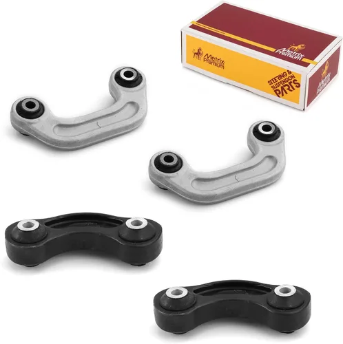 Vista 63 de Metrix Premium Chassis Parts - Kit de 4 piezas de barra estabilizadora delantera y trasera con enlace de extremo de barra estabilizadora para Ford