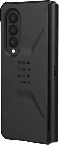 Vista 5 de URBAN ARMOR GEAR UAG - Funda protectora para Samsung Galaxy Z Fold3 5G (2021), diseño civil, elegante, ultrafina, absorbente de golpes, color negro