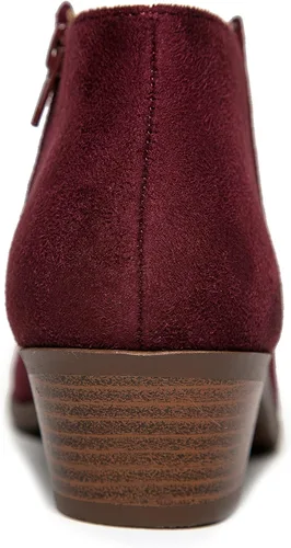 Vista 5 de J. Adams Lexy - Bota para tobillo (talón bajo, puntera cerrada, casual occidental)