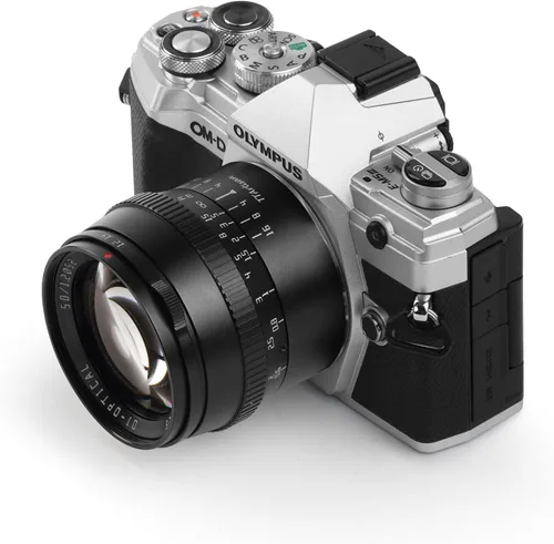 Vista 4 de TTArtisan 50mm F1.2 APS-C Lente de Enfoque Manual para Cámaras de Montura MFT M43 Como EPM1 EPM2 EPL1 EPL2 EPL3 EPL5 EPL6 EPL7 EPL8 EPL9 E-P1 E-P2