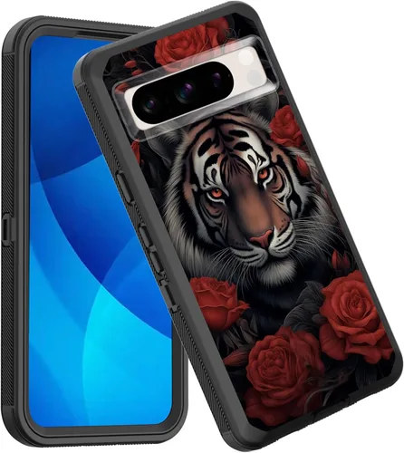 Vista 33 de Funda para Pixel 7a, a prueba de golpes, 3 capas, protección de cuerpo completo, resistente, de alto impacto, para Google Pixel 7a de 6.1 pulgadas
