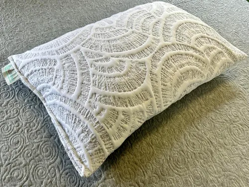 Vista 4 de Excel Sleep® Almohada de espuma viscoelástica de gel triturado (Queen) fabricada en los Estados Unidos (1, Queen - 20 x 30 pulgadas)