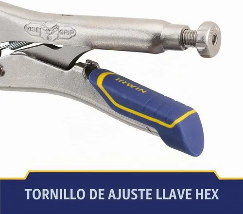 Vista 4 de IRWIN VISE-GRIP Alicates de bloqueo, liberación rápida, mordaza curva con cortador de alambre, 7 pulgadas (IRHT82580)