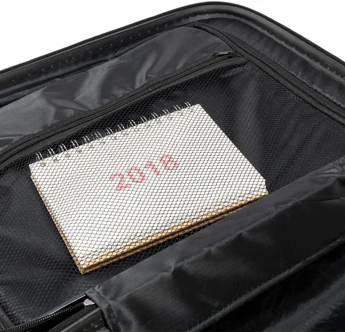 Vista 6 de Juego de equipaje de 3 piezas – Maletas con ruedas giratorias multidireccionales – Bolsa de viaje Maleta ABS con bloqueo TSA – Maletas de carcasa