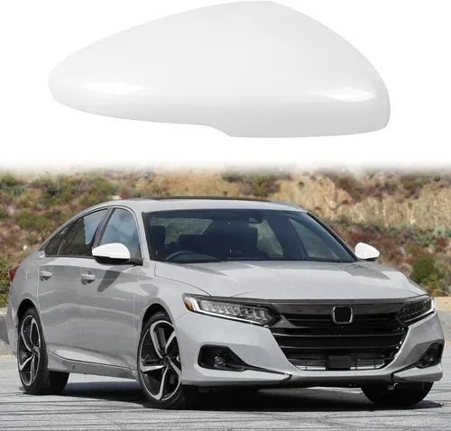 Vista 14 de 1 par de cubiertas para espejos laterales negros Compatible con Honda Accord 2018 2019 2020 2021 2022 Honda Accord Touring y Touring Hybrid