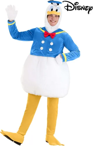 Vista 4 de Disfraz de pato Donald de Disney para adultos