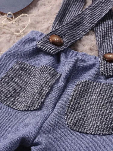 Vista 5 de Holibeat Accesorios de Fotografía para Bebé Recién Nacido Niño Trajes de Sesión de Fotos para Bebé Niño Trajes Romper de Caballero Infantil