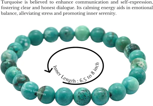 Vista 25 de Amazing Gemstone Pulsera de cristal para mujeres y hombres, pulsera de cristal curativo de protección, pulsera elástica con cuentas de piedras