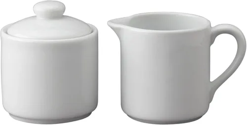 Vista 8 de HIC Kitchen Soporte para paquetes de azúcar, porcelana blanca fina