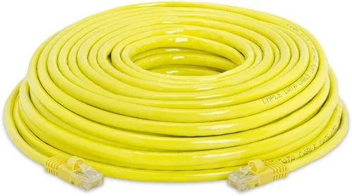Vista 139 de Cmple - Cable Ethernet Cat5e de 1.5 pies, Cable Patch Ethernet UTP Cat 5e de 350 MHz, Cable LAN de red de 1 Gbps, conectores RJ45, compatible