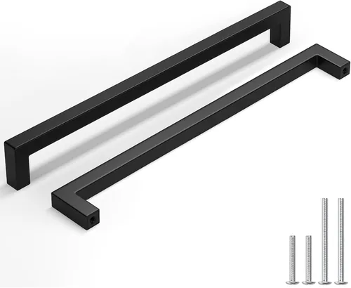 Vista 20 de homdiy Paquete de 1 tirador de gabinete negro mate de 3 pulgadas, manijas de cajón de acero inoxidable, manijas de cajón de acero inoxidable