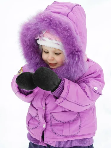 Vista 2 de SATINIOR 3 pares de guantes de invierno para bebés y niños pequeños, guantes cálidos de forro polar para bebé niño y niña